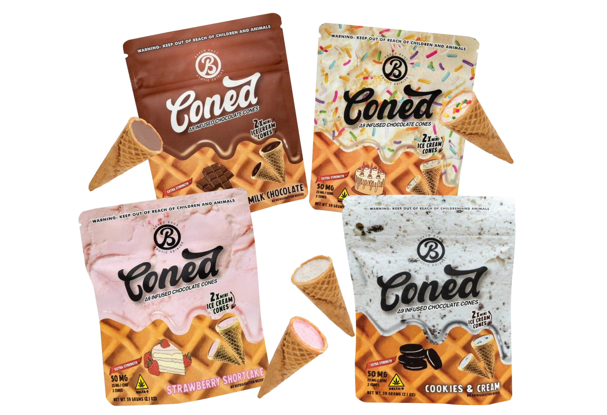 Ice Cream Cones von Baked Bags