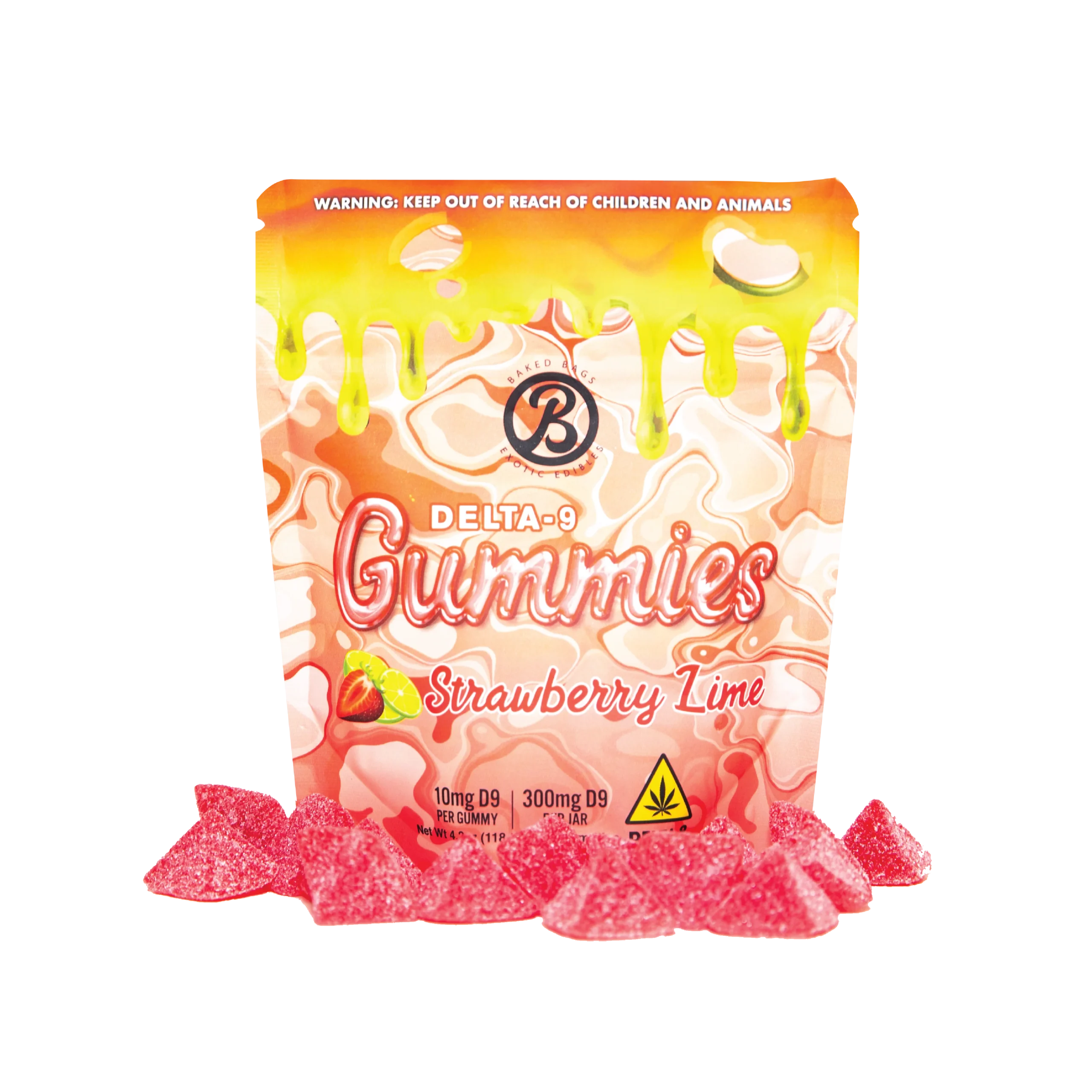 Gummies Strawberry Lime - Kaufen Sie Baked Bags Gummies